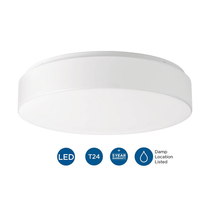 Drums And Clouds LED Flush Mount-Flush Mounts-Progress Lighting-Lighting Design Store