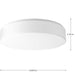 Drums And Clouds LED Flush Mount-Flush Mounts-Progress Lighting-Lighting Design Store