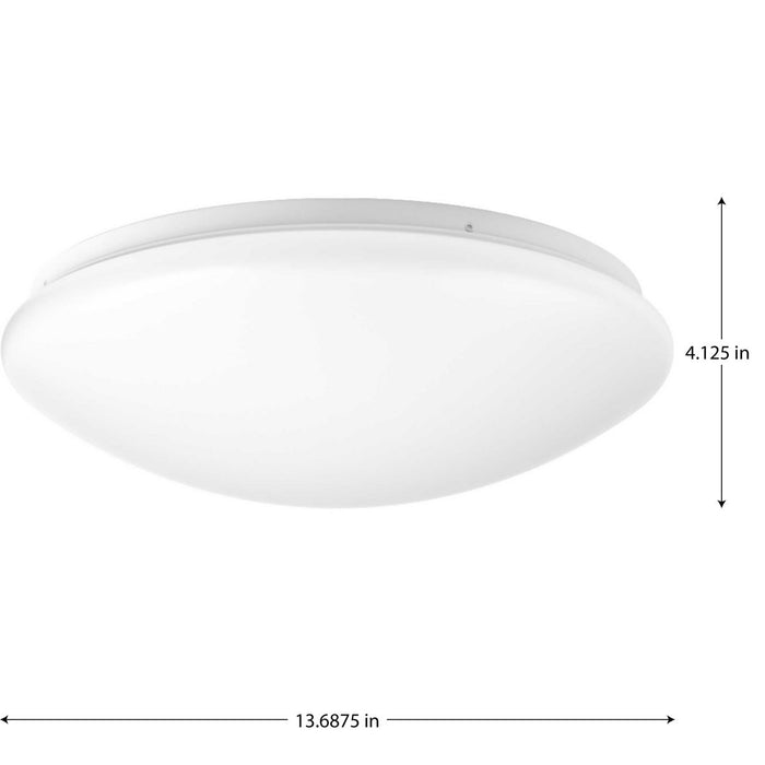 Drums And Clouds LED Flush Mount-Utility-Progress Lighting-Lighting Design Store