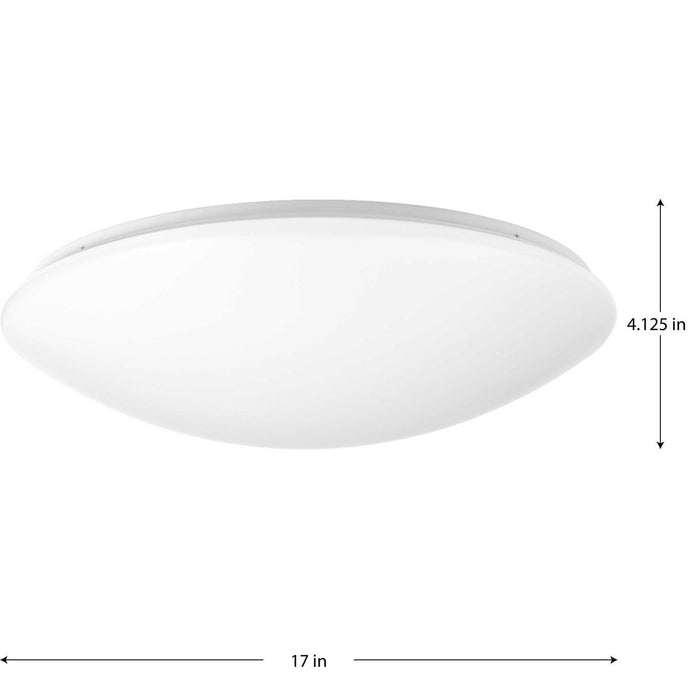 Drums And Clouds LED Flush Mount-Utility-Progress Lighting-Lighting Design Store