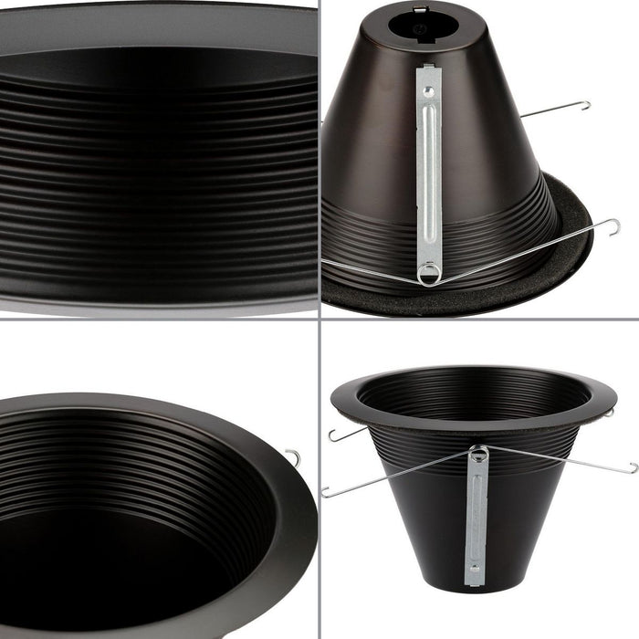 One Light Baffle Trim-Recessed-Progress Lighting-Lighting Design Store