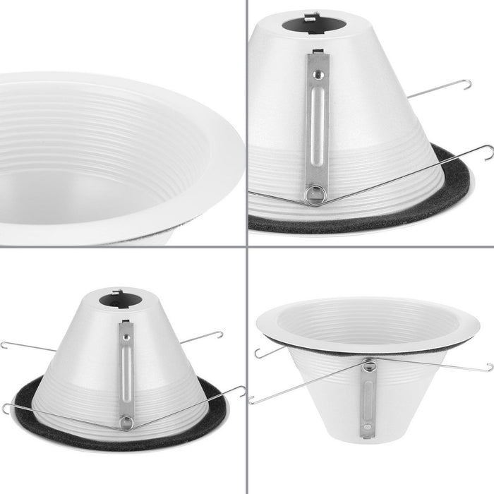 One Light Baffle Trim-Recessed-Progress Lighting-Lighting Design Store