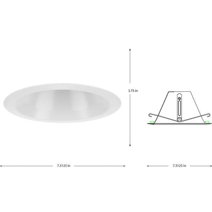 One Light Open Trim-Recessed-Progress Lighting-Lighting Design Store