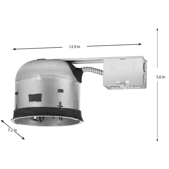 One Light Shlw Rmdl Icat Hsg-Recessed-Progress Lighting-Lighting Design Store