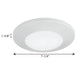 Emblem LED Flush Mount-Flush Mounts-Progress Lighting-Lighting Design Store