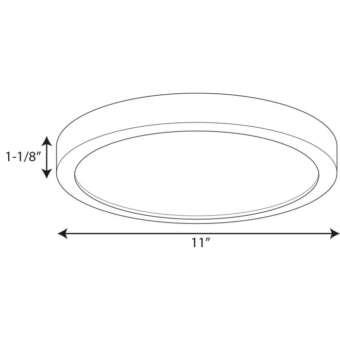 Everlume LED Flush Mount-Flush Mounts-Progress Lighting-Lighting Design Store