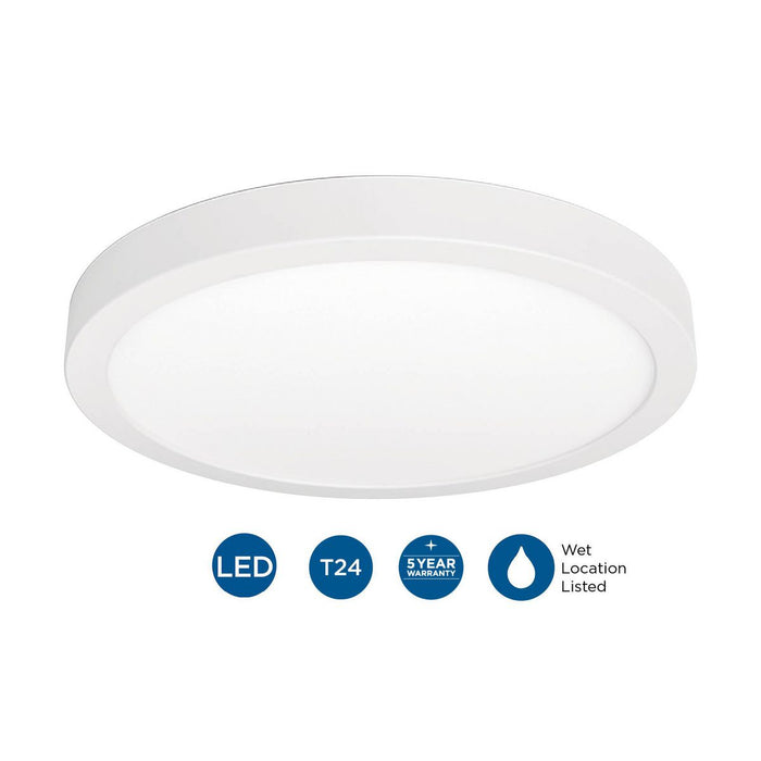 Everlume LED Flush Mount-Flush Mounts-Progress Lighting-Lighting Design Store