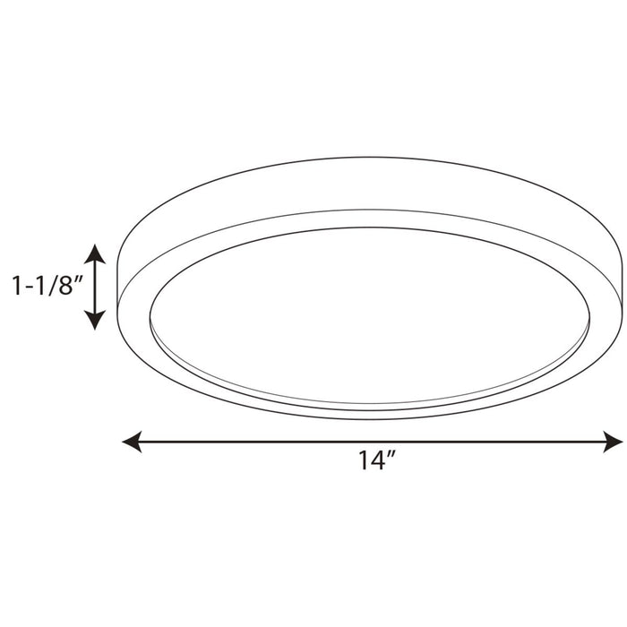Everlume LED Flush Mount-Flush Mounts-Progress Lighting-Lighting Design Store