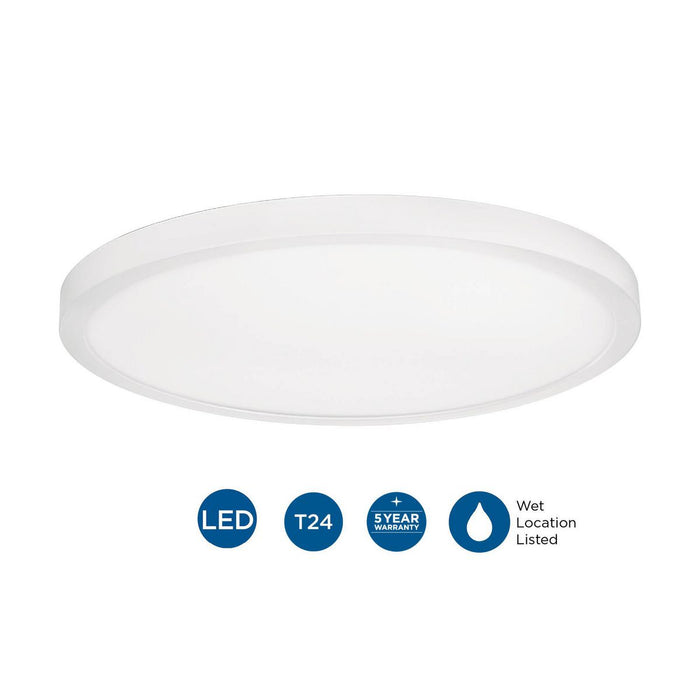 Everlume LED Flush Mount-Flush Mounts-Progress Lighting-Lighting Design Store