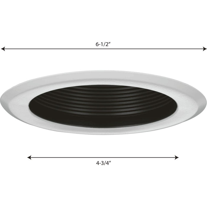 5 ``Baffle Trim for for 5 ``housing-Recessed-Progress Lighting-Lighting Design Store