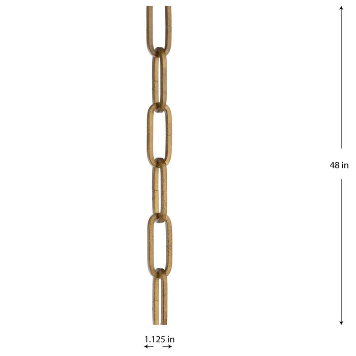 Square Profile Chain Chain-Specialty Items-Progress Lighting-Lighting Design Store