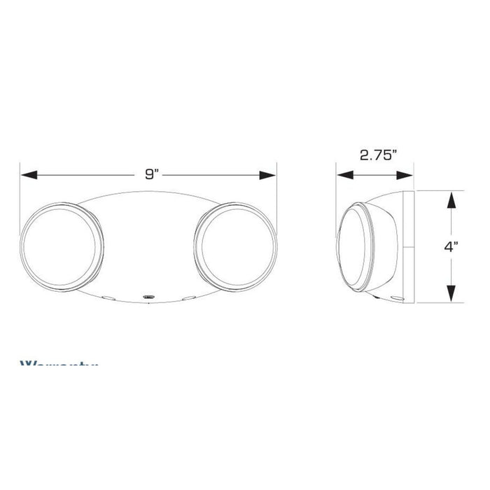 LED Exit Sign-Utility-Progress Lighting-Lighting Design Store