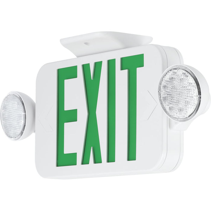 Exit Signs LED Combination Exit/Emergency Light-Utility-Progress Lighting-Lighting Design Store