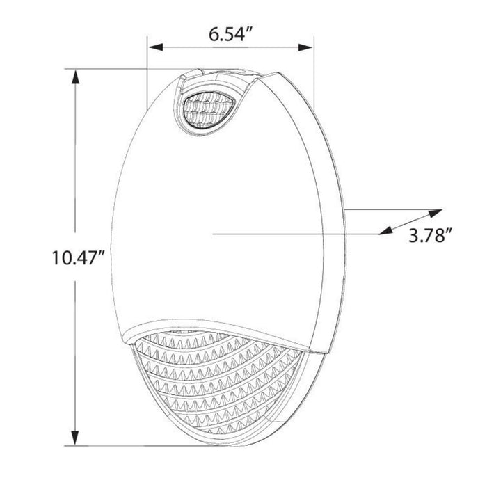 Exit Signs Decorative LED AC/Emergency Light-Exterior-Progress Lighting-Lighting Design Store