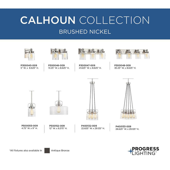 Calhoun Bath Light-Sconces-Progress Lighting-Lighting Design Store