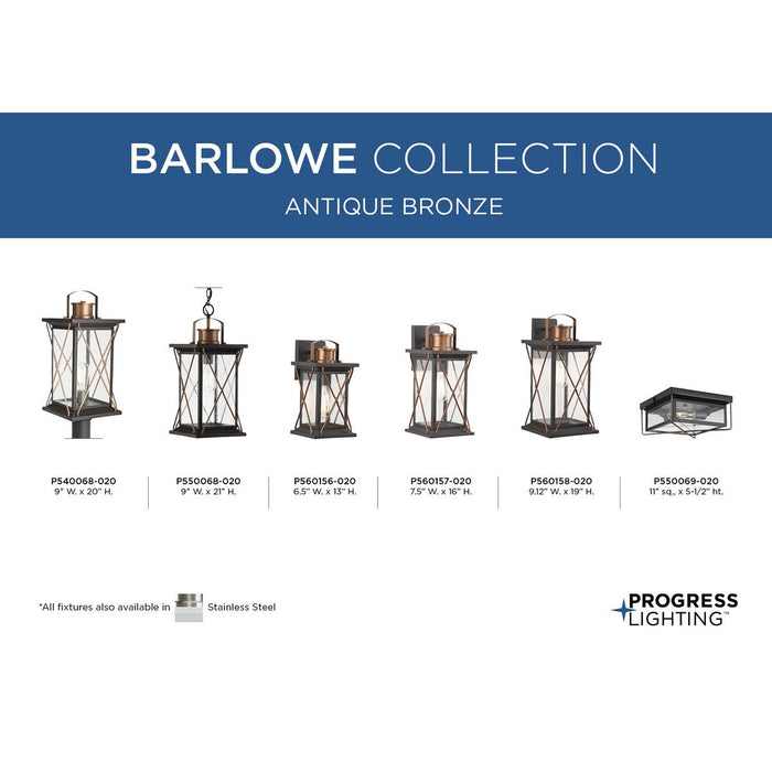 Barlowe Wall Lantern-Exterior-Progress Lighting-Lighting Design Store