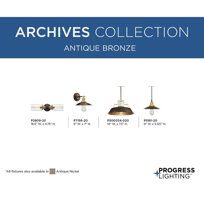 Archives Pendant-Mini Pendants-Progress Lighting-Lighting Design Store