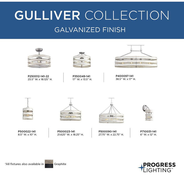 Gulliver Bath Light-Sconces-Progress Lighting-Lighting Design Store