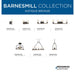Barnes Mill Linear Chandelier-Linear/Island-Progress Lighting-Lighting Design Store