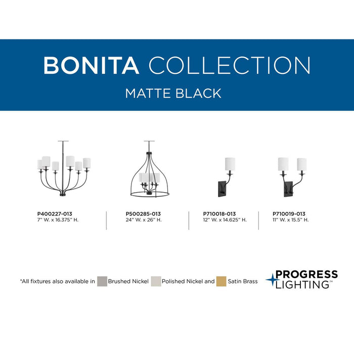 Bonita Foyer Chandelier-Mid. Chandeliers-Progress Lighting-Lighting Design Store
