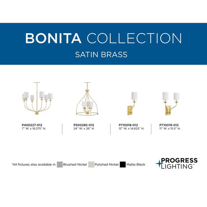 Bonita Foyer Chandelier-Mid. Chandeliers-Progress Lighting-Lighting Design Store