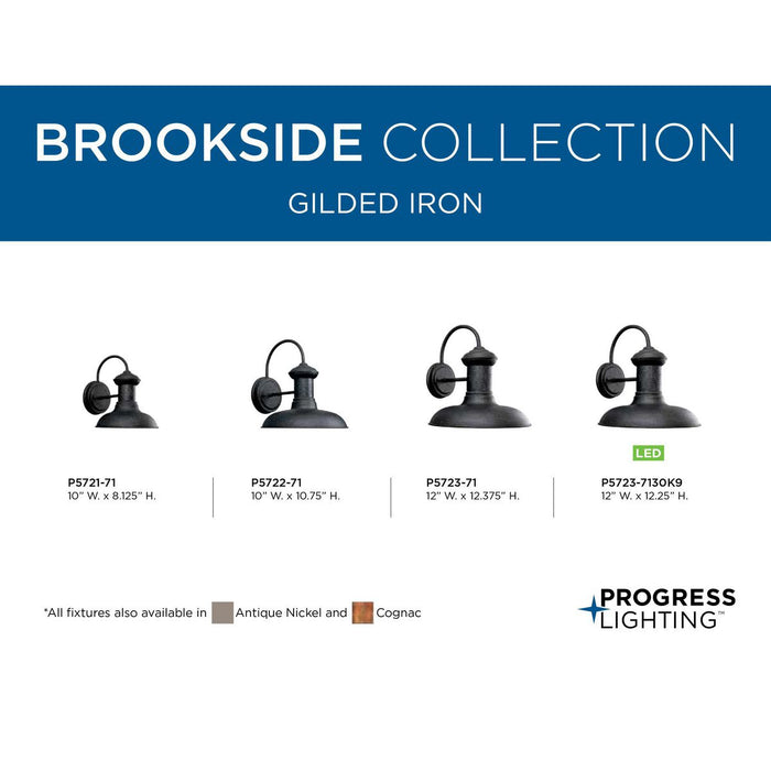 Brookside Wall Lantern-Exterior-Progress Lighting-Lighting Design Store