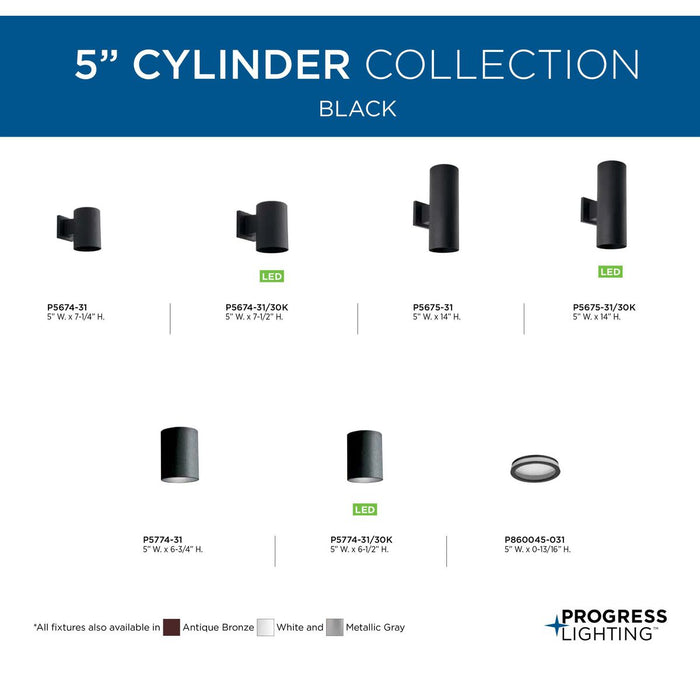 Cylinder LED Cylinder-Exterior-Progress Lighting-Lighting Design Store