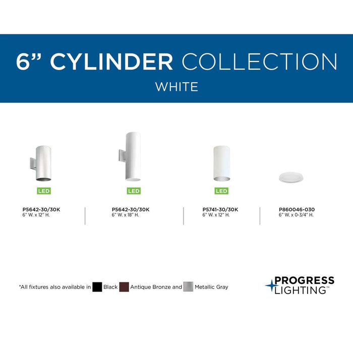 Cylinder LED Cylinder-Exterior-Progress Lighting-Lighting Design Store