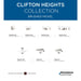 Clifton Hs Close-to-Ceiling-Flush Mounts-Progress Lighting-Lighting Design Store