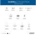 Durrell Chandelier-Mid. Chandeliers-Progress Lighting-Lighting Design Store