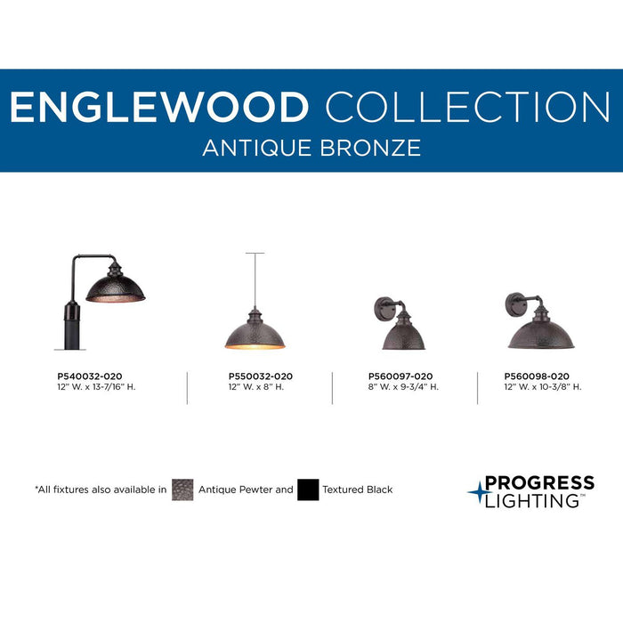 Englewood Post Lantern-Exterior-Progress Lighting-Lighting Design Store