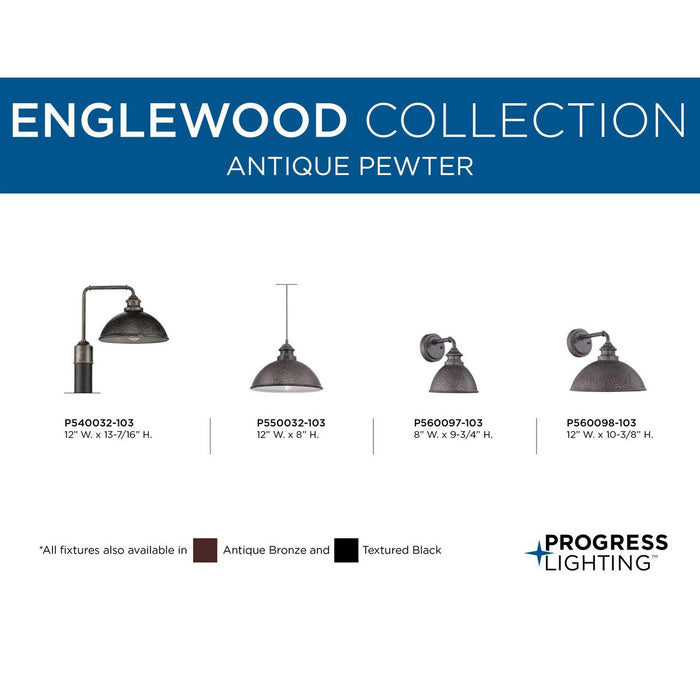 Englewood Post Lantern-Exterior-Progress Lighting-Lighting Design Store