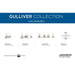 Gulliver Bath Light-Bathroom Fixtures-Progress Lighting-Lighting Design Store
