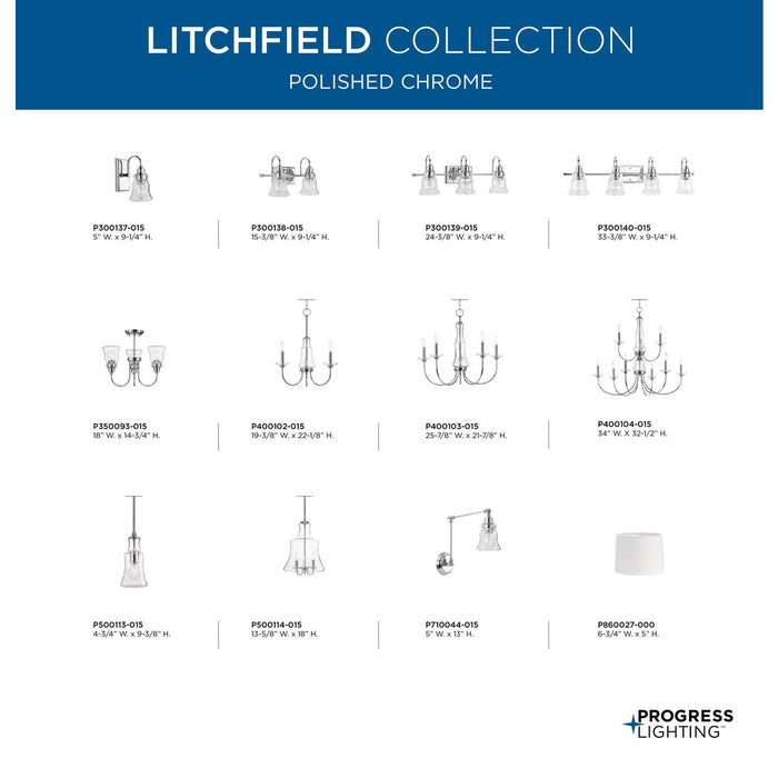 Litchfield Mini Pendant-Mini Pendants-Progress Lighting-Lighting Design Store