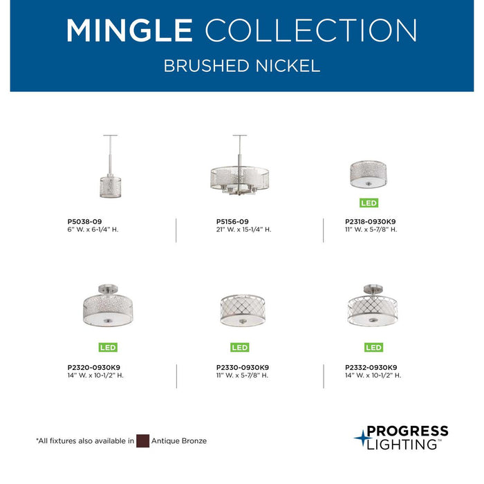 Mingle Pendant-Mid. Chandeliers-Progress Lighting-Lighting Design Store