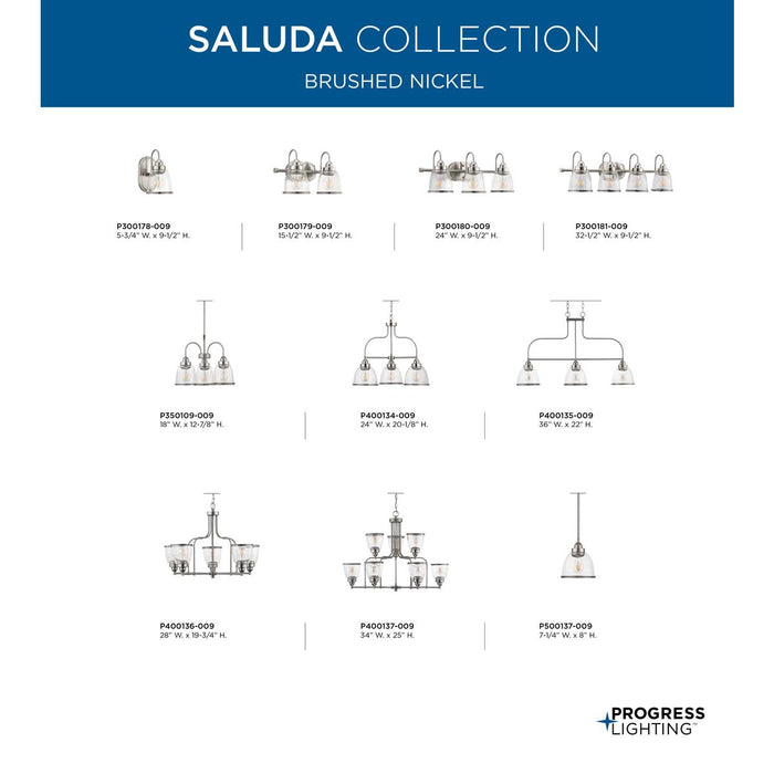 Saluda Mini-Pendant-Mini Pendants-Progress Lighting-Lighting Design Store