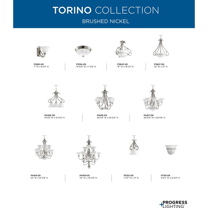 Torino Foyer Pendant-Pendants-Progress Lighting-Lighting Design Store