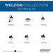 Weldon Wall Lantern-Exterior-Progress Lighting-Lighting Design Store