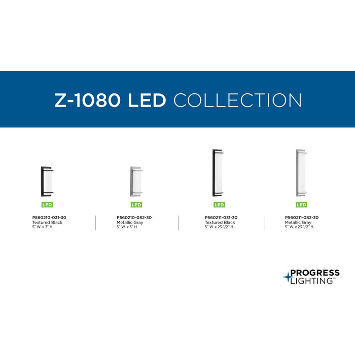 LED Outdoor Wall Sconce-Exterior-Progress Lighting-Lighting Design Store