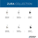 Zura Bath Light-Sconces-Progress Lighting-Lighting Design Store