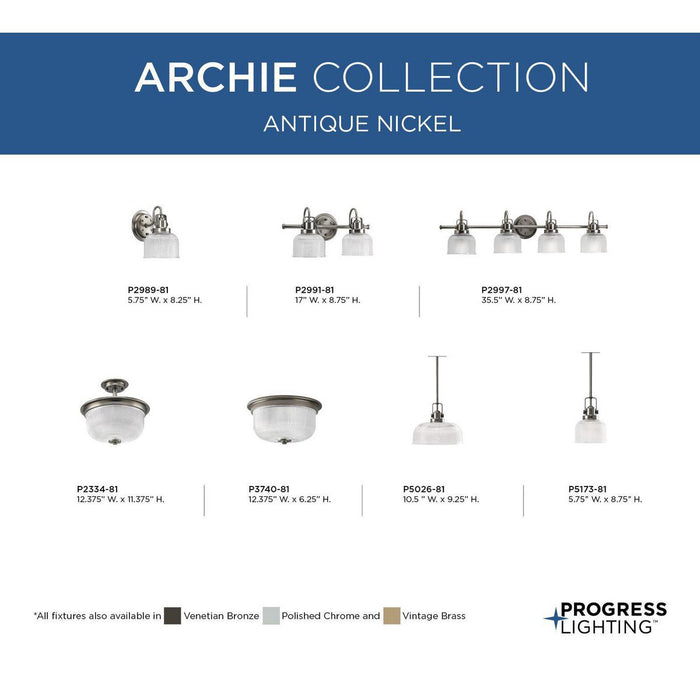 Archie Pendant-Mini Pendants-Progress Lighting-Lighting Design Store