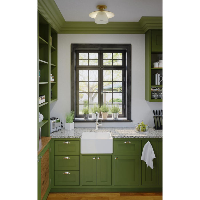 Trimble Semi Flush Mount-Semi-Flush Mts.-Progress Lighting-Lighting Design Store