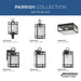 Parrish Outdoor Post Lantern-Exterior-Progress Lighting-Lighting Design Store