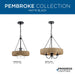 Pembroke Outdoor Chandelier-Exterior-Progress Lighting-Lighting Design Store