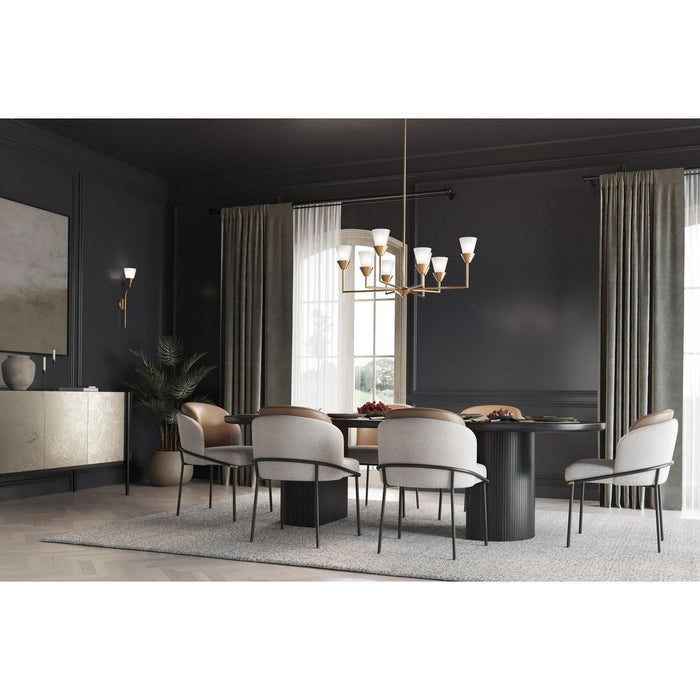 Pinellas Eight Light Chandelier-Large Chandeliers-Progress Lighting-Lighting Design Store