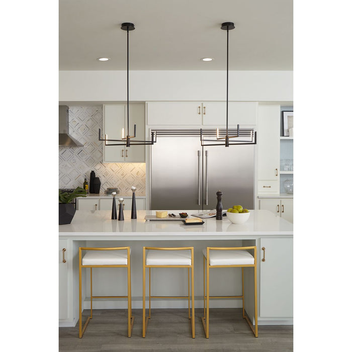 Pivot LED Chandelier-Mid. Chandeliers-Progress Lighting-Lighting Design Store