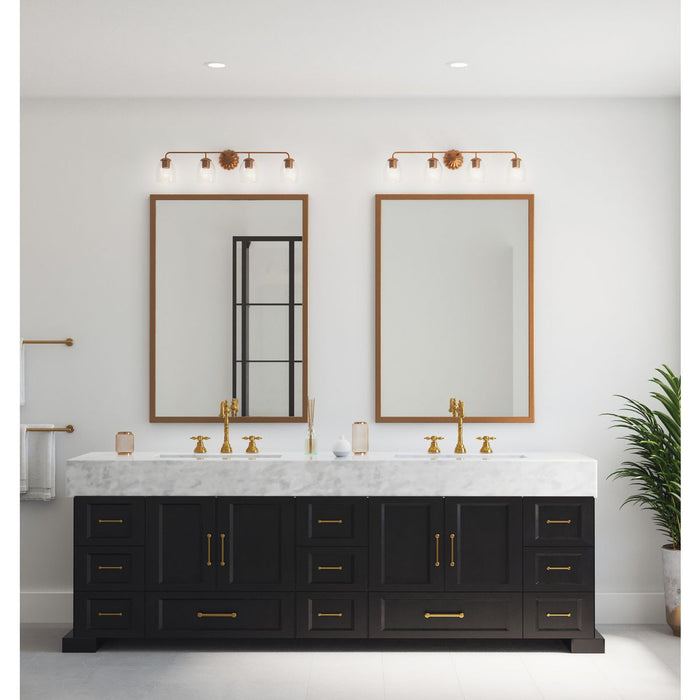 Quillan Four Light Bath & Vanity-Bathroom Fixtures-Progress Lighting-Lighting Design Store