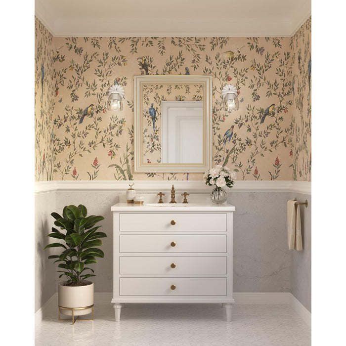 Quillan One Light Bath & Vanity Light-Sconces-Progress Lighting-Lighting Design Store