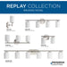 Replay Bath Bracket-Bathroom Fixtures-Progress Lighting-Lighting Design Store