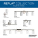 Replay Bath Vanity Light-Bathroom Fixtures-Progress Lighting-Lighting Design Store
